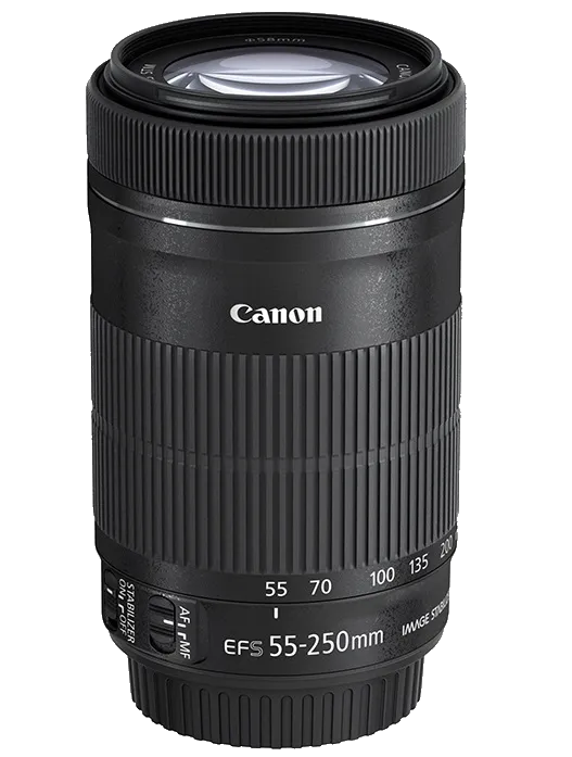 Замена узла диафрагмы Canon EF-S 55-250 f/4-5.6 IS