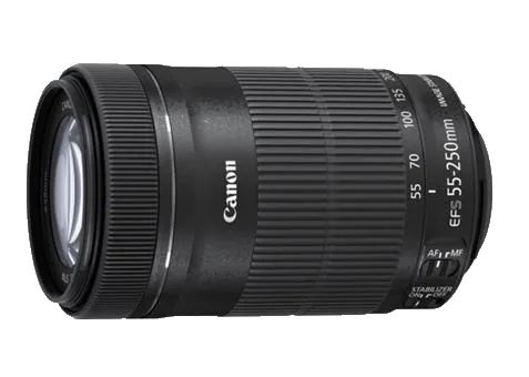Замена узла диафрагмы Canon EF-S 55-250mm f/4-5.6 IS STM