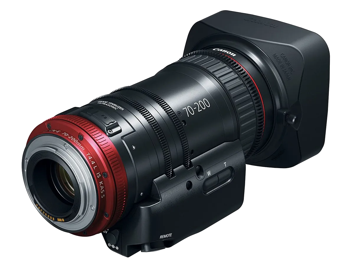 Замена узла диафрагмы Canon CN-E COMPACT-SERVO 70-200 mm T4.4 L IS KAS S