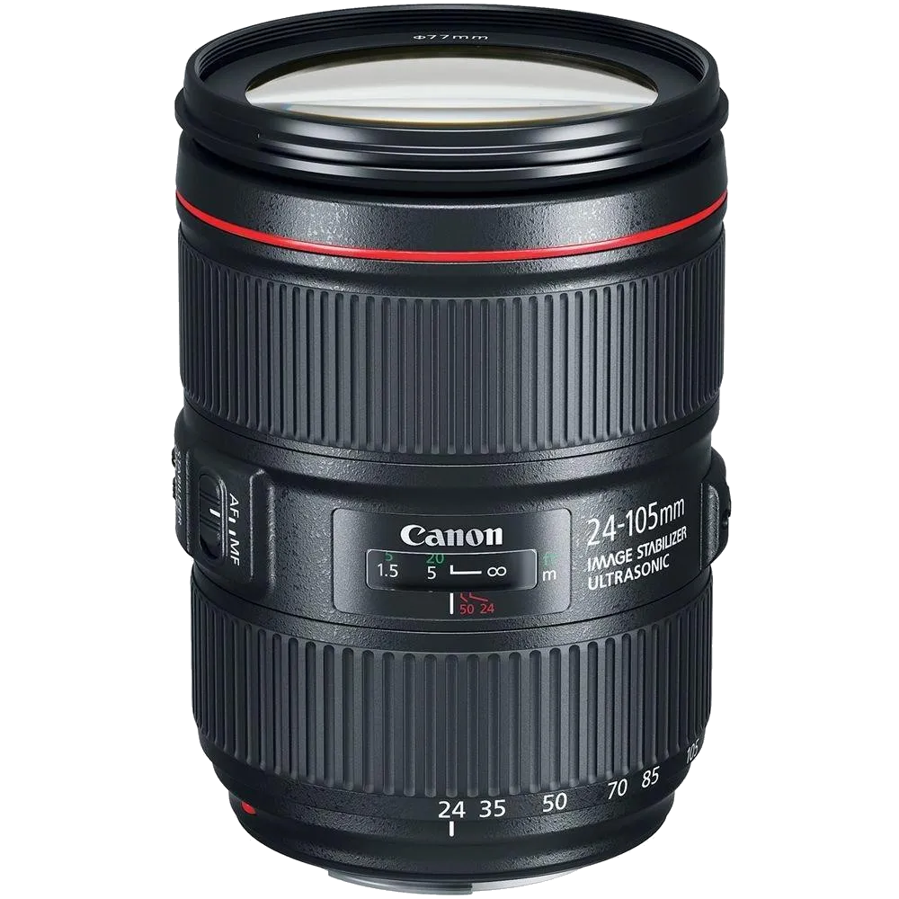 Замена узла диафрагмы Canon EF 24-105mm f/4L IS II USM
