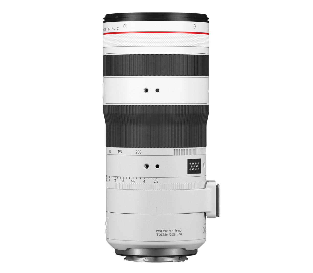 Замена узла диафрагмы Canon RF 70‑200mm f/2.8L IS USM Z